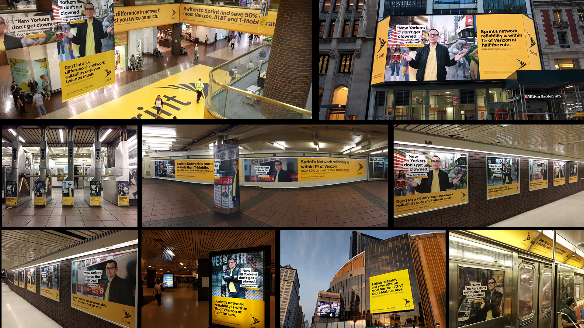 Sprint New York Subway Takeover